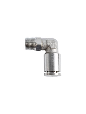 METAL PU FITTING ELBOW 6MM 1/8' M