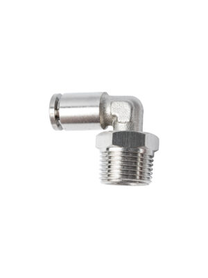 METAL PU FITTING ELBOW 6MM 3/8' M