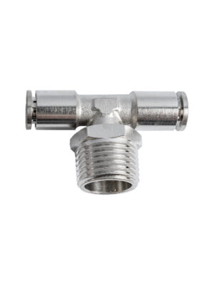 METAL PU FITTING T-JOINT 8MM 1/2' M