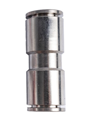 METAL PU FITTING STRAIGHT 12MM