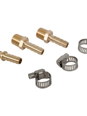 HOSE REPAIR KIT 8MM WITH DOUBLE UNION AND HOSE CLIPS