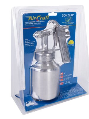 SG472AP.jpg SPRAY GUN LOW PRESSURE MAX 3.5BAR PRESS. BLISTER PACK