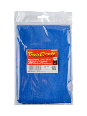 MICROFIBRE CLOTH BLUE 400MM X 400MM