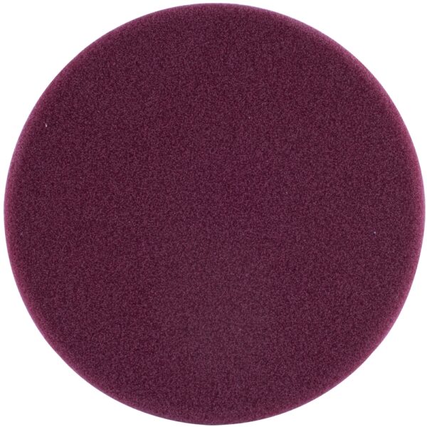 SPC00201.jpg FOAM PAD HOOK AND LOOP MAROON SPONGE 150MM 6' HEAVY COMPOUNDING