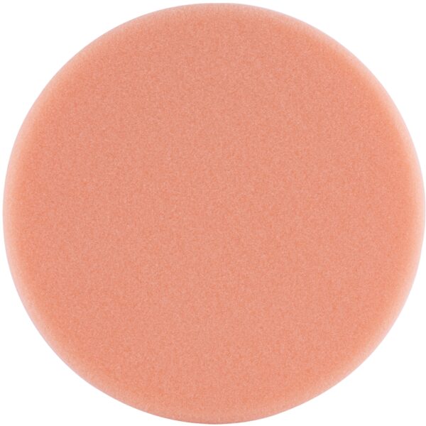 SPC00203.jpg FOAM PAD HOOK AND LOOP ORANGE SPONGE 150MM 6' LIGHT COMPOUNDING