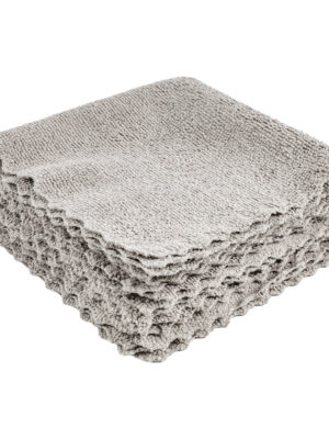 MICROFIBRE CLOTH DISP. GREY 300MM X 300MM 180GSM 25PC T/BOX