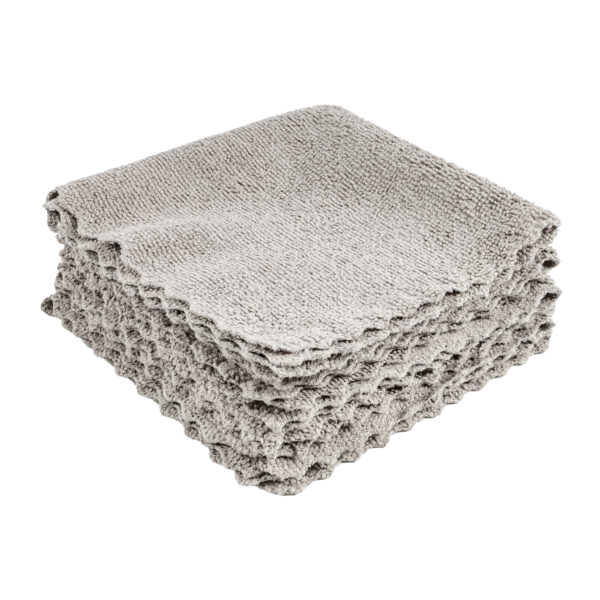 MICROFIBRE CLOTH DISP. GREY 300MM X 300MM 180GSM 25PC T/BOX