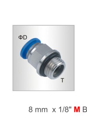 SPC08-G01.jpg PU FITTING STR. STUD W/O-RING 8MM-1/8 M