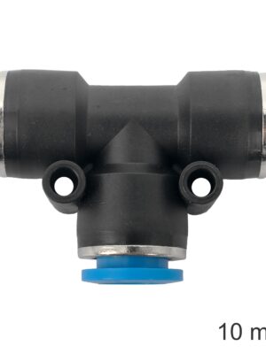 PU HOSE FITTING TEE 10MM