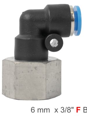 SPLF06-03.jpg PU HOSE FITTING ELBOW 6MM-3/8 F