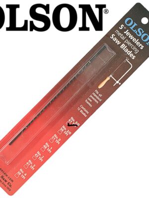 SSB47500.jpg JEWELERS METAL PIERCING SAW BLADES 61TPI PLAIN END 6PC