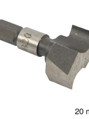 CUTTER 20MM /LOCK MORTICER FOR WOOD SNAP ON