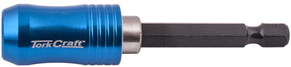 T20BH2101075.jpg MAGNETIC BIT HOLDER 75MM ONE TOUCH CARDED 1/4' HEX
