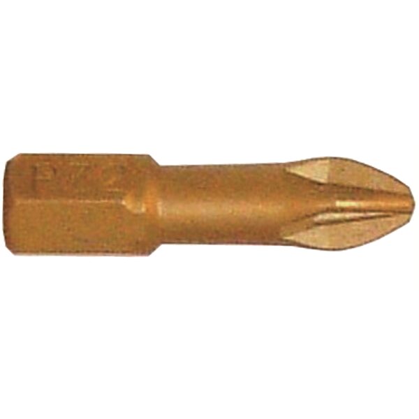T20PZ0225TINB.jpg POZI 2 X 25MM INSERT BIT TORSION TITANIUM COATED PZ2