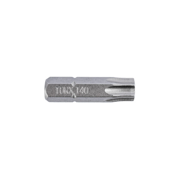 T20TXTR02540B.jpg TORX TAMPER RESISTANT INSERT BIT T40H X 25MM BULK
