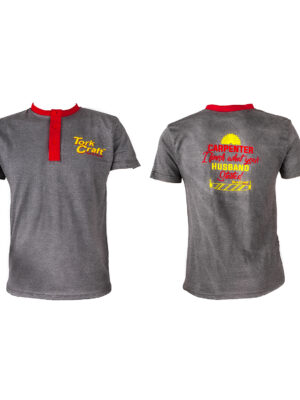 TORK CRAFT T-SHIRT GREY 3X-LARGE CARPENTER