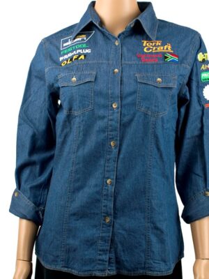TC00721.jpg VERMONT LADIES LONG SLEEVED DENIM SHIRT MEDIUM