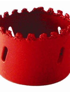 HOLE SAW CARBIDE GRIT 73MM - RED