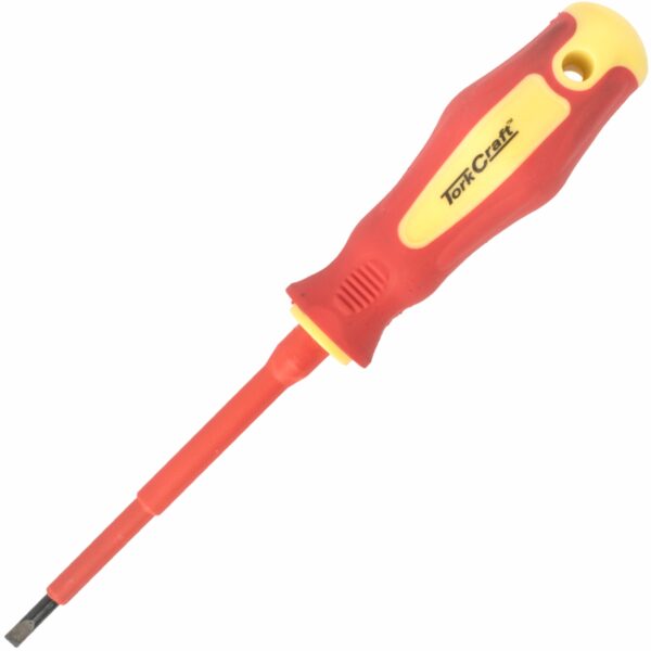 TC16040.jpg SCREWDRIVER INSULATED SLOT 0.8X4X100MM VDE