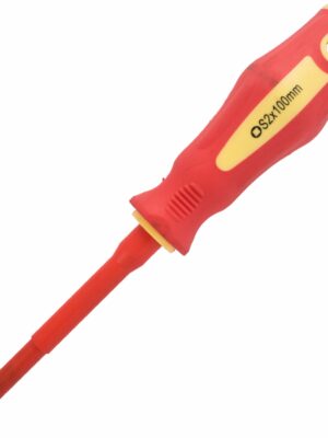 SCREWDRIVER INSULATED SQUARE NO 2X100MM