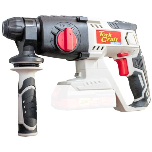 TC20190.jpg ROTARY HAMMER RH500 20V SDS PLUS 0-1500 RPM 5500 BPM 4 FUNC. BARE TOOL