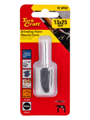 GRINDING POINT ROUND CONE