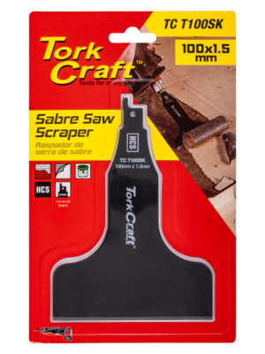 SABRE SAW SCRAPER HCS 100MM X 1.5MM