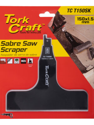 SABRE SAW SCRAPER HCS 150MM X 1.5MM