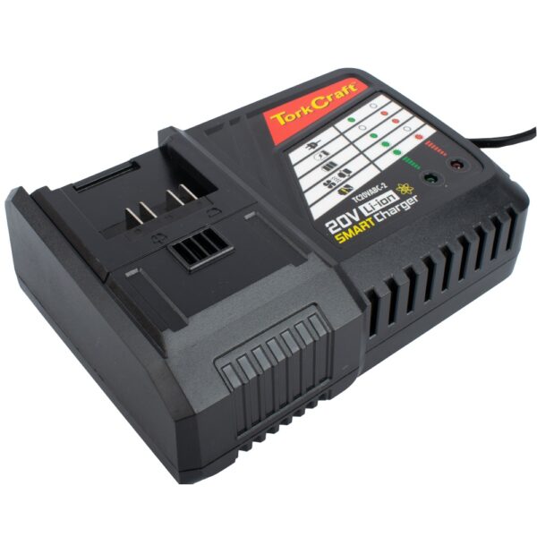 TC20VABC-02.jpg BATTERY CHARGER SMART 2.3A-5A 2 4 & 6A 20V LI-ION BATTTERY