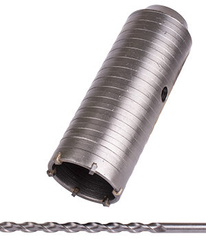 HOLLOW CORE BIT LONG TCT 55 X 150MM M22