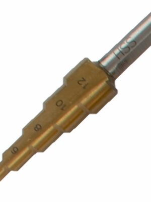 STEP DRILL HSS 4-12MMX2MM