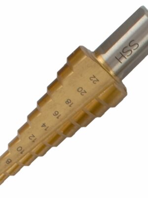 STEP DRILL HSS 4-22MMX2MM