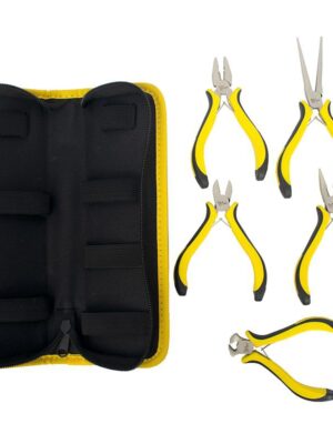 TORK CRAFT 5PC MINI PLIER SET WITH BAG MICRO