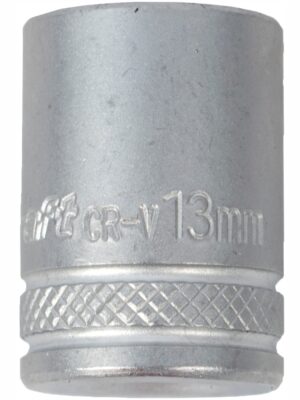 SOCKET 13MM 1/4' DRIVE CRV 12 POINT