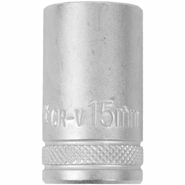 TC64015.jpg SOCKET 15MM X 21.8MM 1/2' DRIVE CRV 12 POINT