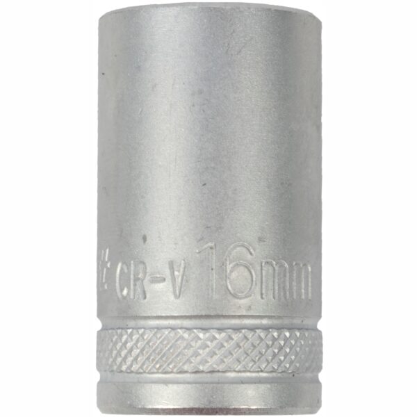 SOCKET 16MM X 21.8MM 1/2' DRIVE CRV 12 POINT