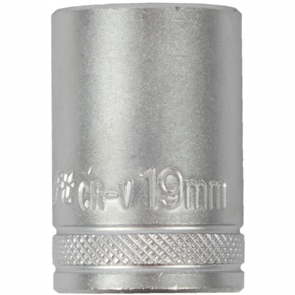 TC64019.jpg SOCKET 19MM X 25.8MM 1/2' DRIVE CRV 12 POINT