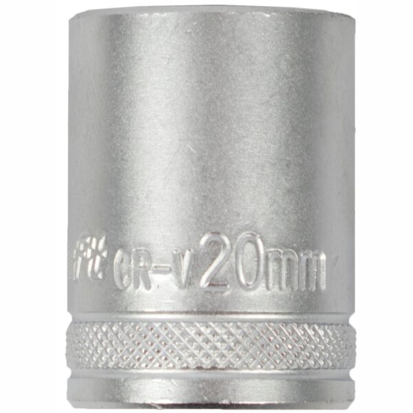 SOCKET 20MM X 27.8MM 1/2' DRIVE CRV 12 POINT
