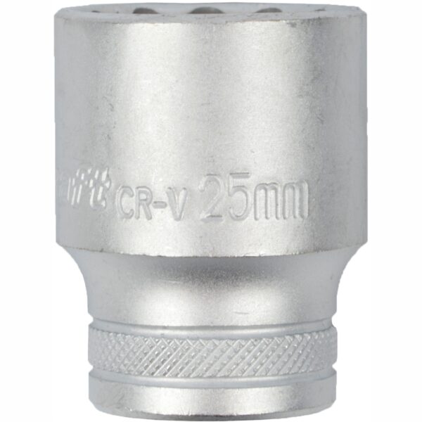 TC64025.jpg SOCKET 25MM X 33.8MM 1/2' DRIVE CRV 12 POINT