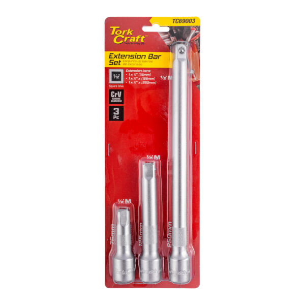 TC69003.jpg EXTENTION BAR 3PC SET 1/2� 75/125/250MM SOCKET