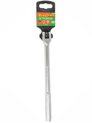 POWER BAR 3/8'M DRIVE 250MM SWIVEL HEAD STEEL HANDLE SOCKET