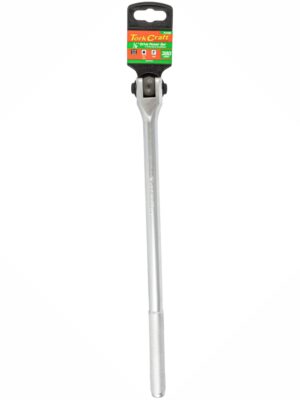 POWER BAR 1/2'M DRIVE 380MM SWIVEL HEAD STEEL HANDLE SOCKET