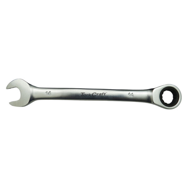 COMBINATION RATCHET WRENCH 14MM FIXED HEAD SPANNER