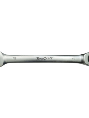COMBINATION RATCHET WRENCH 19MM FIXED HEAD SPANNER