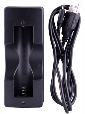 TCBC18650.jpg BATTERY CHARGER USB 18650 LI-ION AVG, 800mAh 1PC 5V/1A