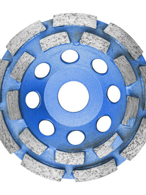 DIA. CUP WHEEL 115MM X 22.23MM DBL ROW LASER WELDED INDUSTRIAL