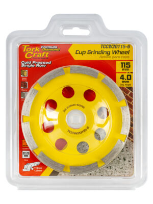 TCCW20115-6.jpg DIA. CUP WHEEL 115MM X 22.23MM SINGLE ROW COLD PRESSED ECONOMY