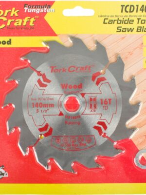 BLADE TCT 140 X 16T 20/16/13 GENERAL PURPOSE RIP WOOD