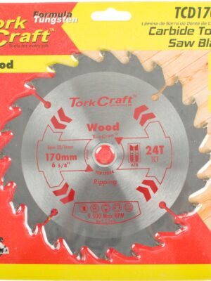BLADE TCT 170 X 24T 20/16 GENERAL PURPOSE RIP