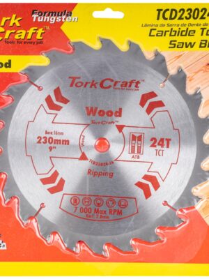 BLADE TCT 230 X 24T 16MM GENERAL PURPOSE RIP